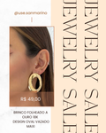 Brinco Oval MAXI